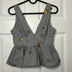 XS forever 21 top blouse